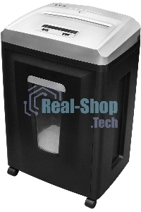 Шредер ГЕЛЕОС УП21-7, DIN P-7 (7 ур-нь секр.), фрагмент 0,8х2мм, 6-7 лист (70г/м2), CD/пл.карты, 23 литра