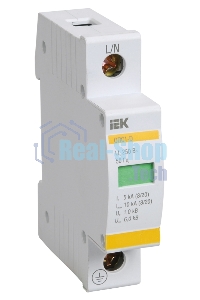 Ограничитель перенапряжения ОПС1-B 1P ИЭК MOP20-1-B