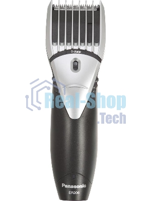 Машинка для стрижки Panasonic ER206K520/Триммер, 1 насадка, 50 минут