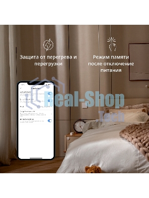 Выключатель умный Aqara Smart wall switch H1 ((with neutral, single rocker) WS-EUK03