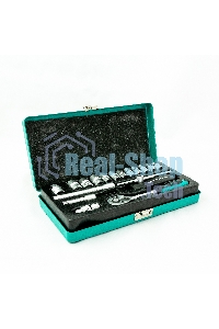 Набор торцевых головок с трещоткой, 1/4