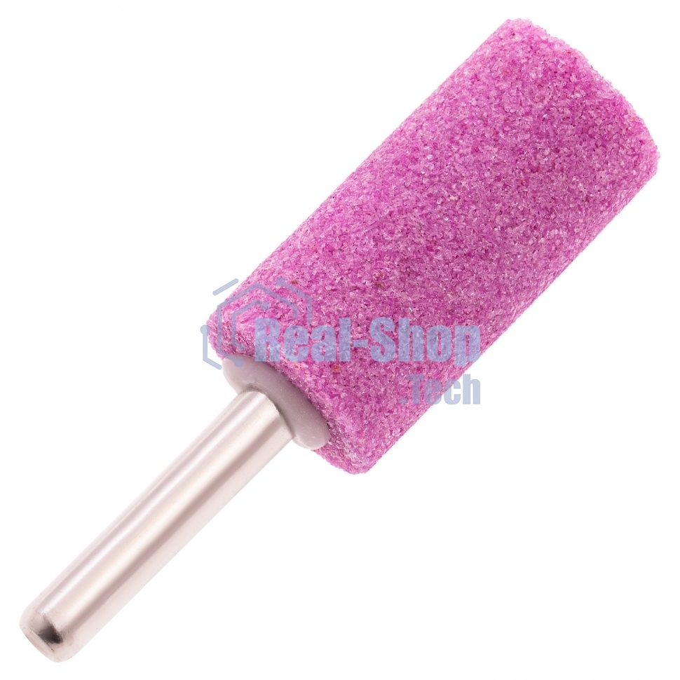 Шарошка абразивная Matrix, цилиндр удлин., 19 x 38 мм, хвостовик 6 мм, F46, 3шт.