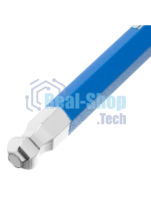 Набор ключей Gross 16400 имбусовых hex 1.5–10мм s2 9шт магнит экстра-длин. с шаром хром/краска