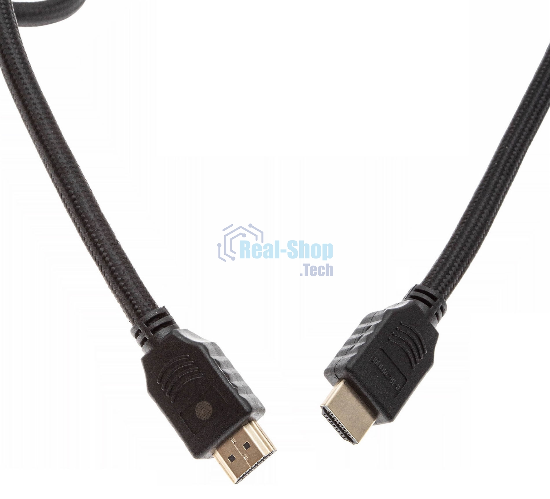 Кабель аудио-видео Cactus CS-HDMI.2-1.5 HDMI (m)/HDMI (m) 1.5м. позолоченные контакты черный