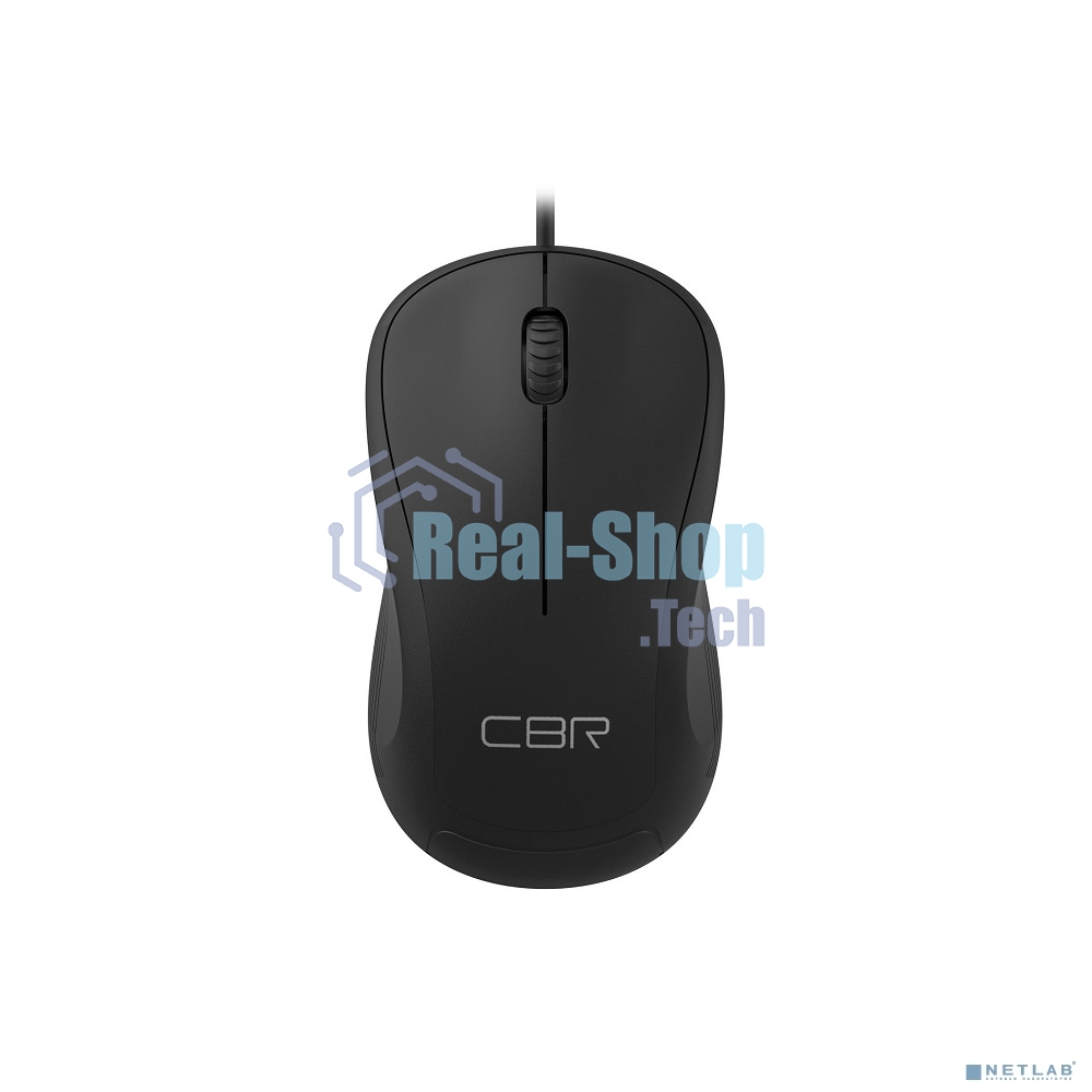 Мышь проводная CBR CM 108 черный, 1000 dpi, USB, кнопки - 3
