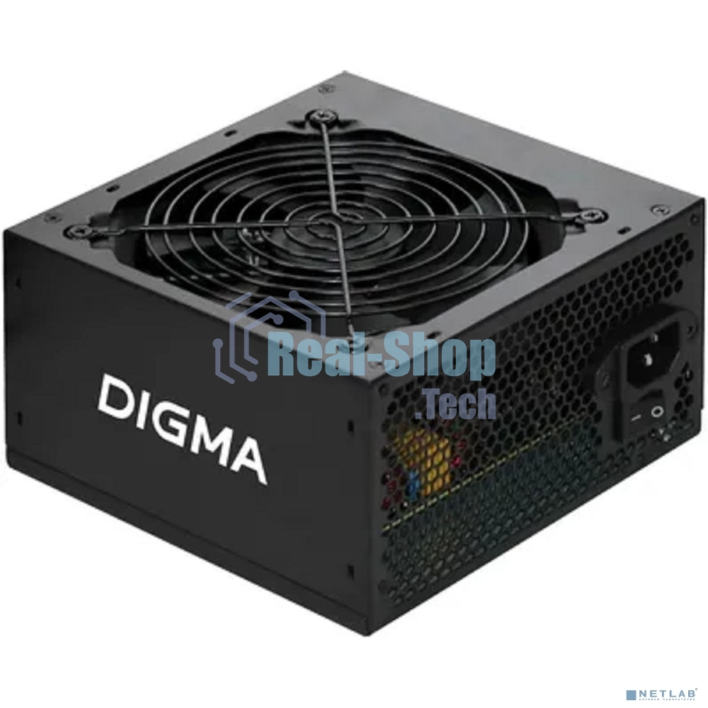 Блок питания Digma DPSU-400W, 400Вт, 120мм, черный