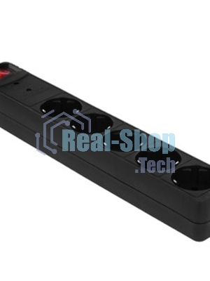 Сетевой фильтр Energenie Сетевой фильтр SPG5-C-10 3m. 16А. черный