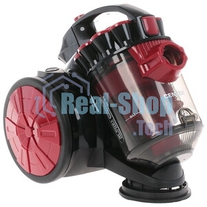 Пылесос Centek CT-2531 красный/черный, 350/1800 Вт, уборка сухая, пылесборник контейнер 1,5 л