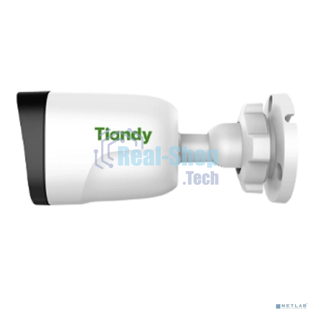 Камера видеонаблюдения Tiandy TC-C321N 1ANB-28 цилиндрическая, 2Мп, 1920х1080@30к/c, DWDR, цвет: 0.01лк, S+265, H.265(HP), S+264, H.264(HP, MP, BP), объектив 2.8мм, встроенный микрофон, G.711A, G.711U 8кГц , кабель, 1?RJ-45