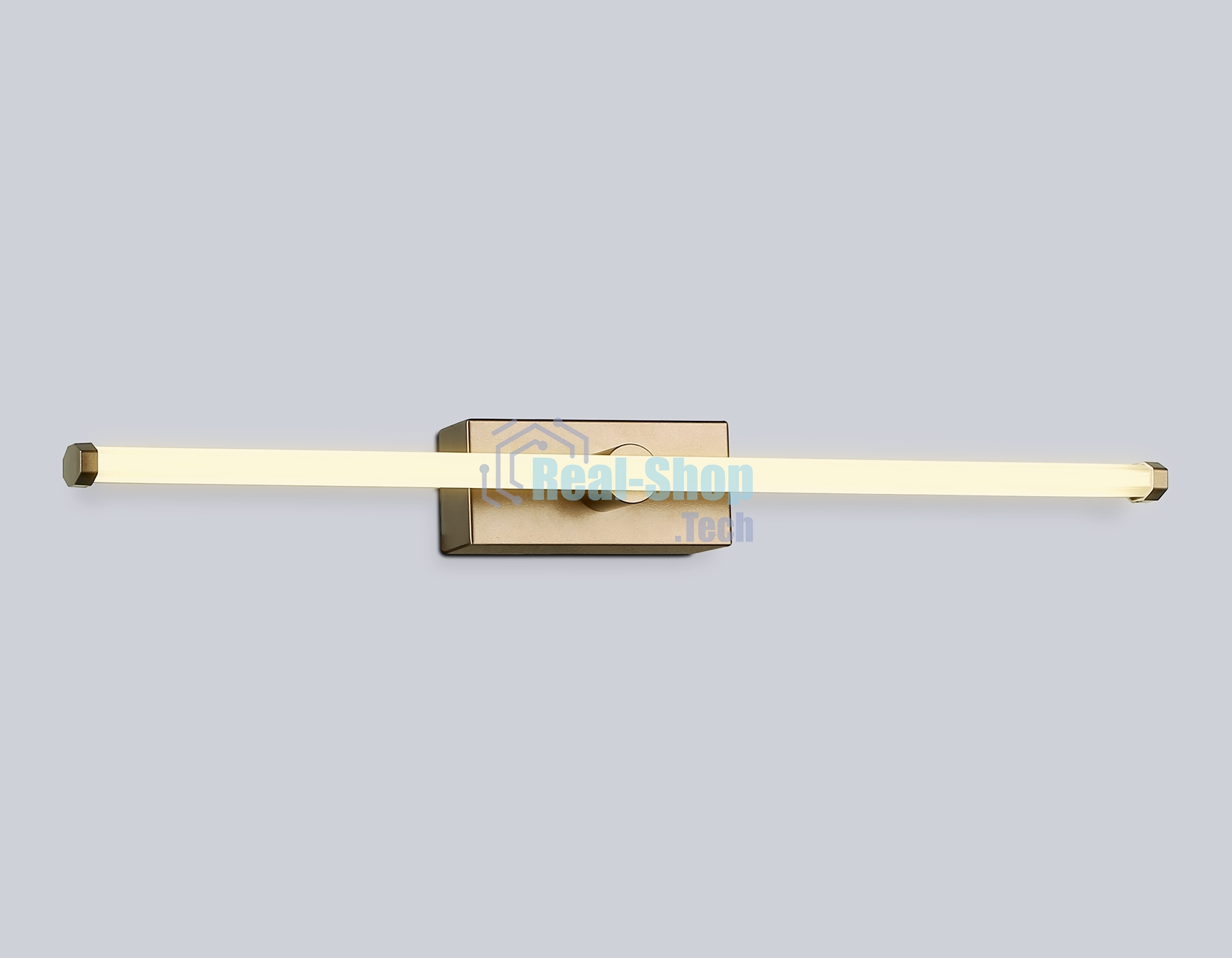 Настенный светодиодный светильник Ambrella light FL6113 CF кофе 9W 3000K-6400K 410*45*080