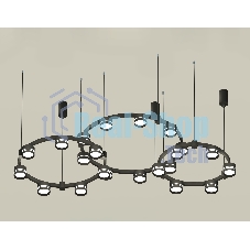 Светильник Ambrella light XR92092200/22 SBK/FR черный песок/белый матовый GX53 (A9209, C9242, C9238, C9232, N8478, N8462)