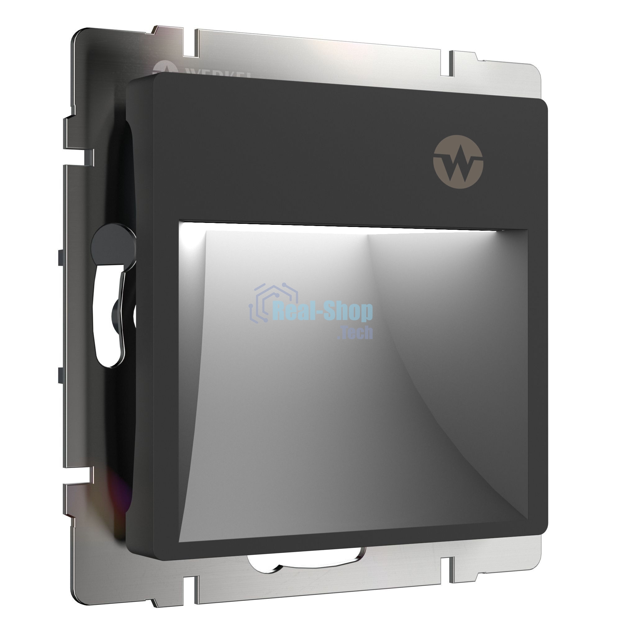 Встраиваемая LED подсветка Werkel W1154608 три режима с датчиком движения (черный матовый)