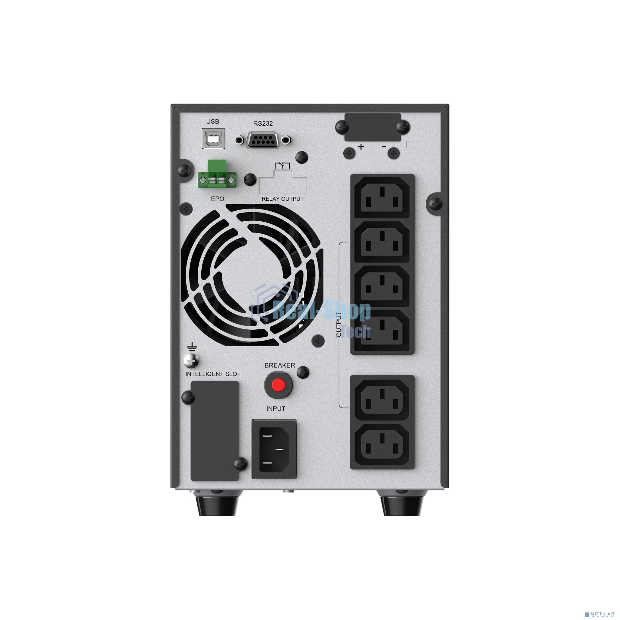 ИБП CBR ESSENCE ESN-1500C Online 1500 VA / 1500 W, Tower, 6 x C13, LCD, HID-USB, RS232, EPO, SNMP slot (ESN-1.5KT-6I-LCHERSC)