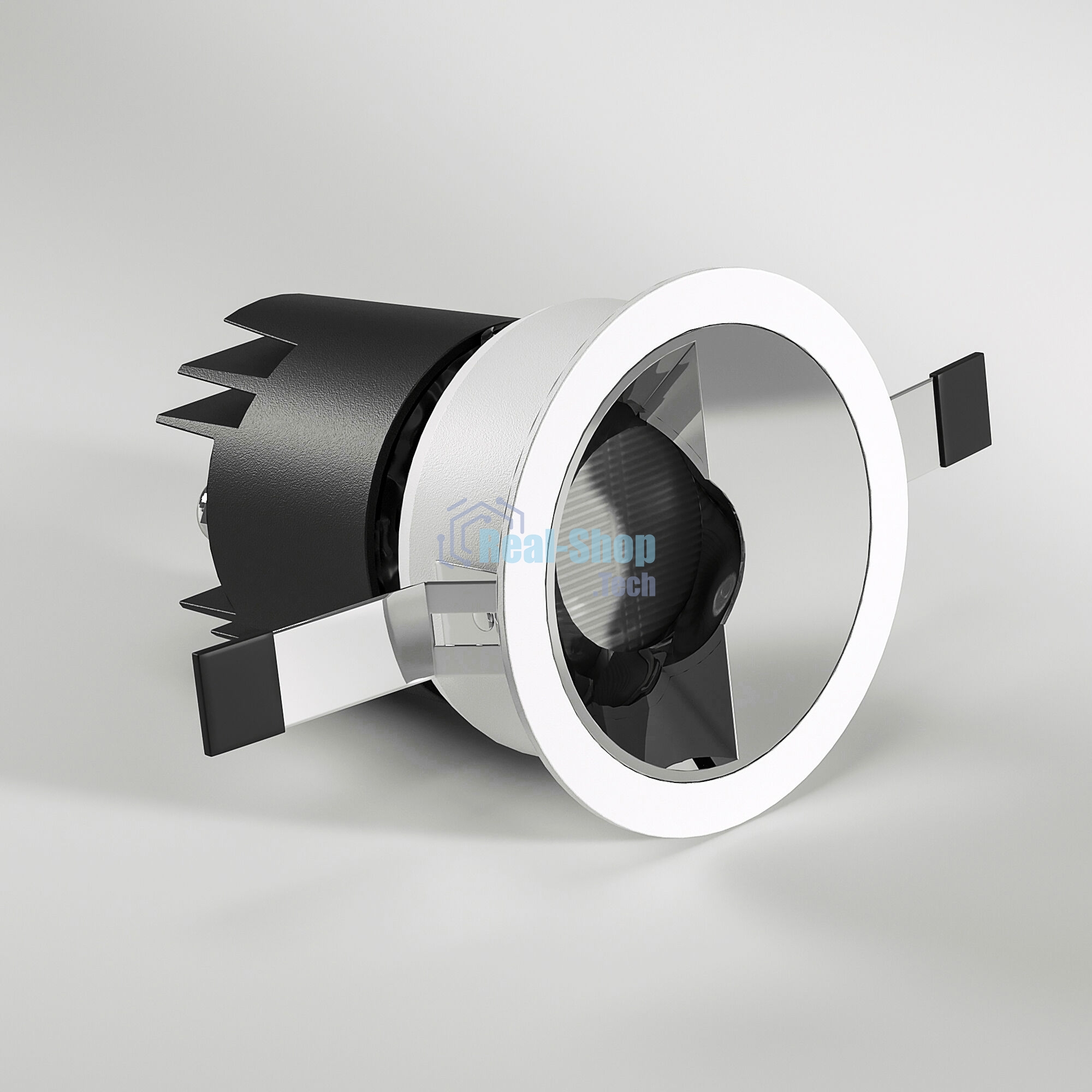 25090/LED 10W 4000K белый/хром / Потолочный светодиодный светильник