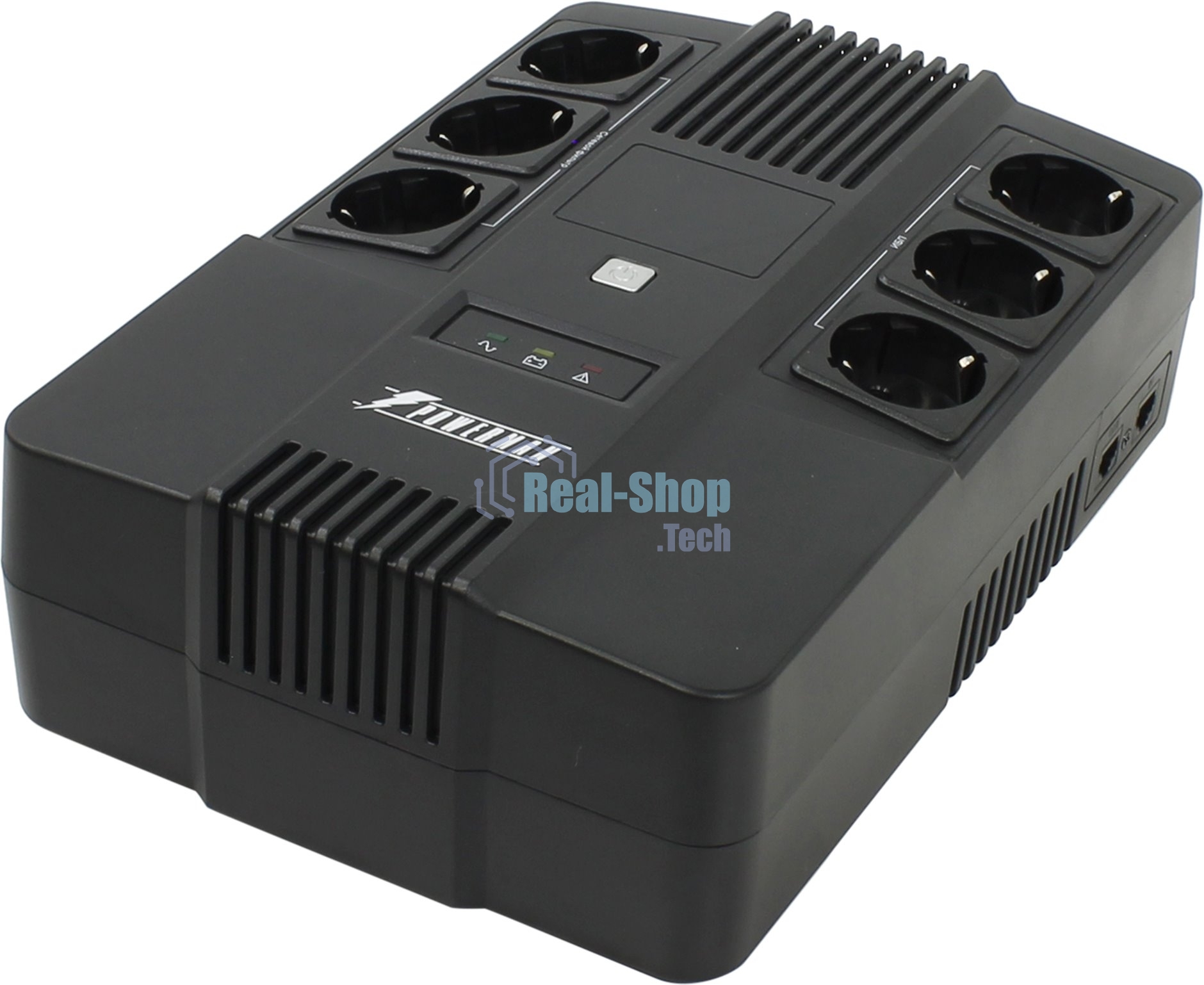 Источник бесперебойного питания Powerman BRICK 800 черный
