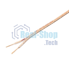 Акустический кабель Cablexpert CC-TC2x1,0-50M, прозрачный,  50 м, на катушке