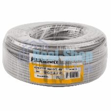 Кабель UTP PROconnect 4PR 24AWG, CU (медь), CAT5E, 100 МГц, PVC, серый, бухта 100 м