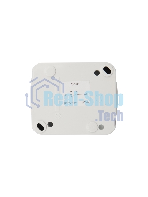 Выключатель одноклавишный Kranz Mini OG открытой установки, IP54 белый