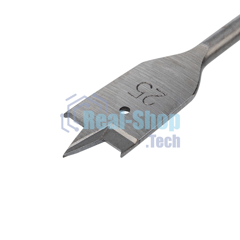 Сверло перовое по дереву Kranz 25х152 мм, шестигранный хвостовик