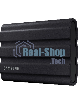 Внешний SSD Samsung T7 Shield, 1TB, USB 3.2 Gen 2 Type-C, R/W 1050/1000, черный