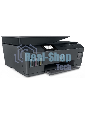 МФУ струйное HP Smart Tank 615 AiO (Y0F71A), A4, цветной, печ. до 22 стр/мин. (ч/б) до 16 стр/мин. (цвет), скан. до 5 стр/мин. (ч/б) 3 стр/мин. (цвет), 1200 x 1200 dpi (ч/б печать, скан.) 1200 x 4800 dpi (печать цвет), USB, Wi-Fi, BlueTooth, Air Print, Mopria