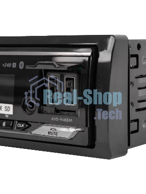 Автомагнитола ACV AVS-948BM, 1 DIN, Bluetooth, USB Type-A, AUX