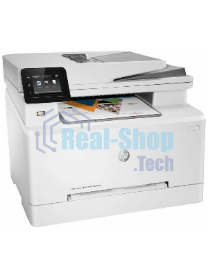 МФУ лазерное HP Color LaserJet Pro M283fdw (7KW75A), A4, цветной, печ. до 21 стр/мин., скан. до 26 стр/мин. (ч/б) 22 стр/мин. (цвет), 600 x 600 dpi (печать) 300x300dpi (скан), USB, RJ-45, Wi-Fi, Air Print, Mopria