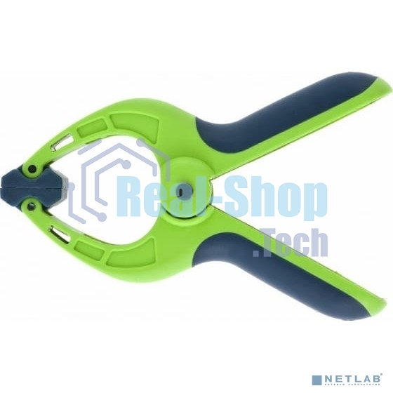 Струбцина Сибртех клещеобразная, пл, корп 2-х комп, рукоятки, усиленная пружина,3-3/16