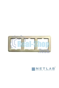 Рамка 3-м W59 сл. кость SchE KD-3-28 (КД-3-28)