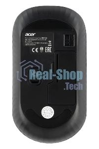 Мышь беспроводная Acer OMR130 черный, 1200 dpi, радиоканал, USB, кнопки - 3
