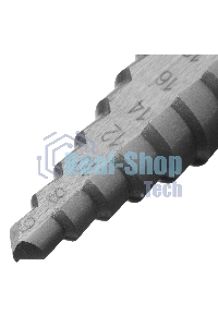 Сверло ступенчатое по металлу Сибртех 6-8-10-12-14-16-18-20-22-24-26-28-30 мм, 4241