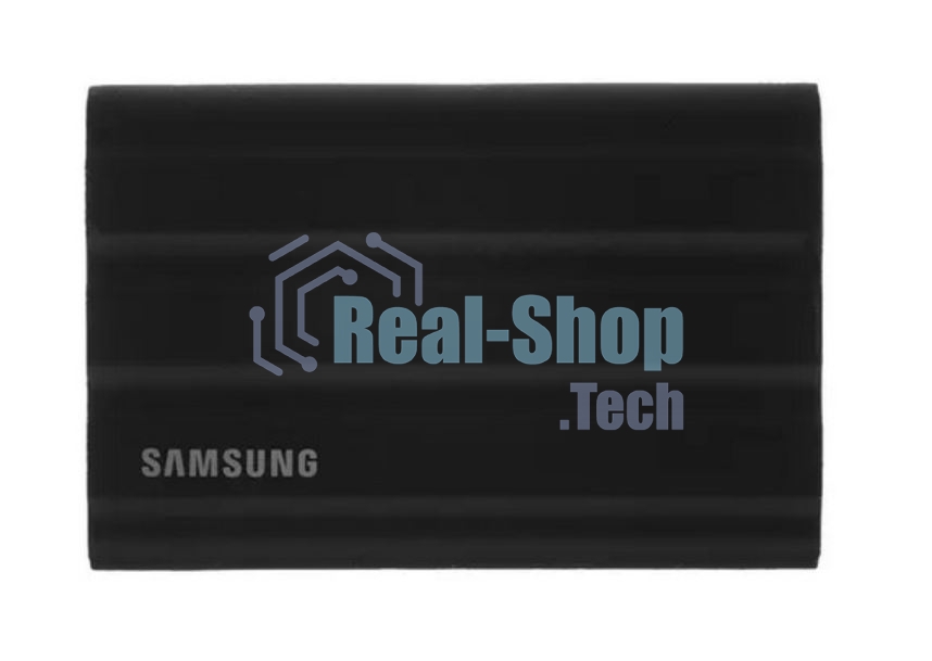 Внешний SSD Samsung T7 Shield, 2TB, USB 3.2 Gen 2 Type-C, R/W 1050/1000, черный