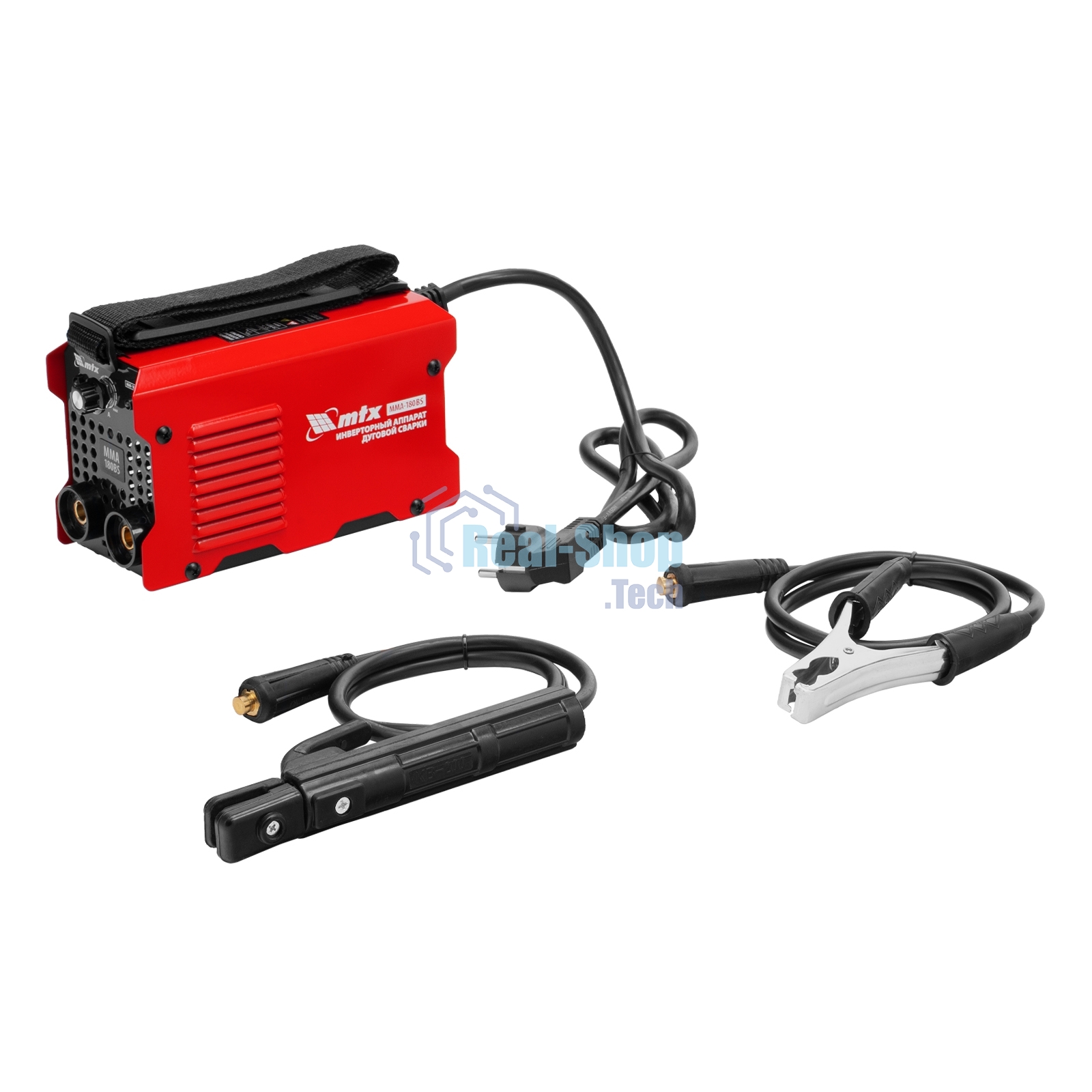 Инверторный аппарат дуговой сварки MTX MMA-180BS, 180 А, ПВ 60%