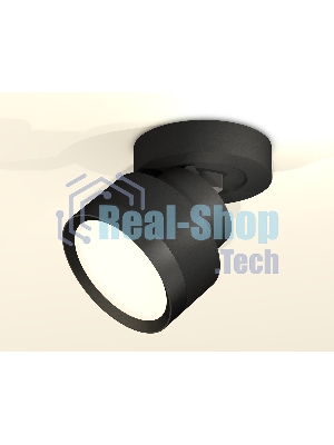Светильник Ambrella Light XM8102002 SBK/PBK черный песок/черный полированный GX53 (A2229, A2106, C8102, N8113)