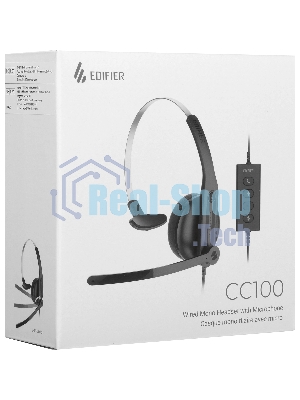 Гарнитура Edifier CC100 чёрный, проводная, USB
