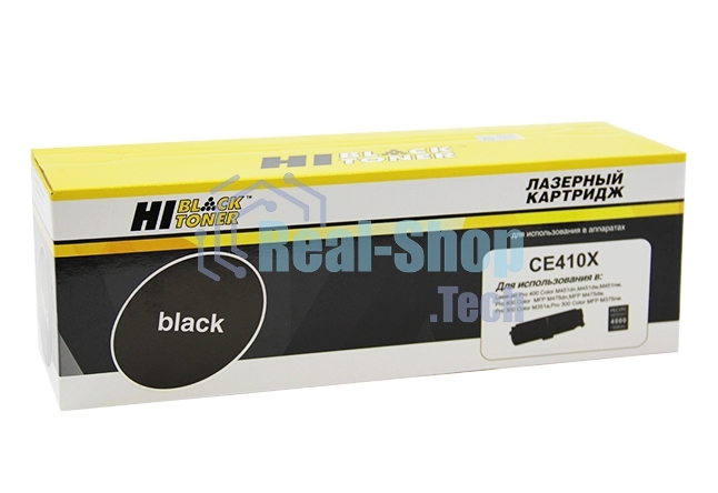 Картридж лазерный HP CLJ Pro 300 Color M351/M375/Pro400 Color/M451/M475 (Hi-Black) CE410X, BK, 4K