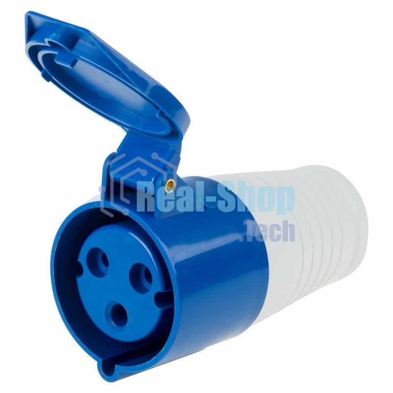 Розетка Rexant 223 переносная 2Р+РЕ 32А 220В IP44