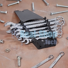 Набор ключей комбинированных Rexant (8-19 мм), 8 шт., CrV, зеркальное хромирование