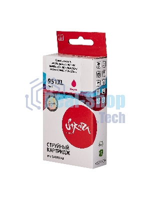 Картридж струйный Sakura CN047AE (№951XL Magenta) для HP, пурпурный, 26 мл., 1500 к.