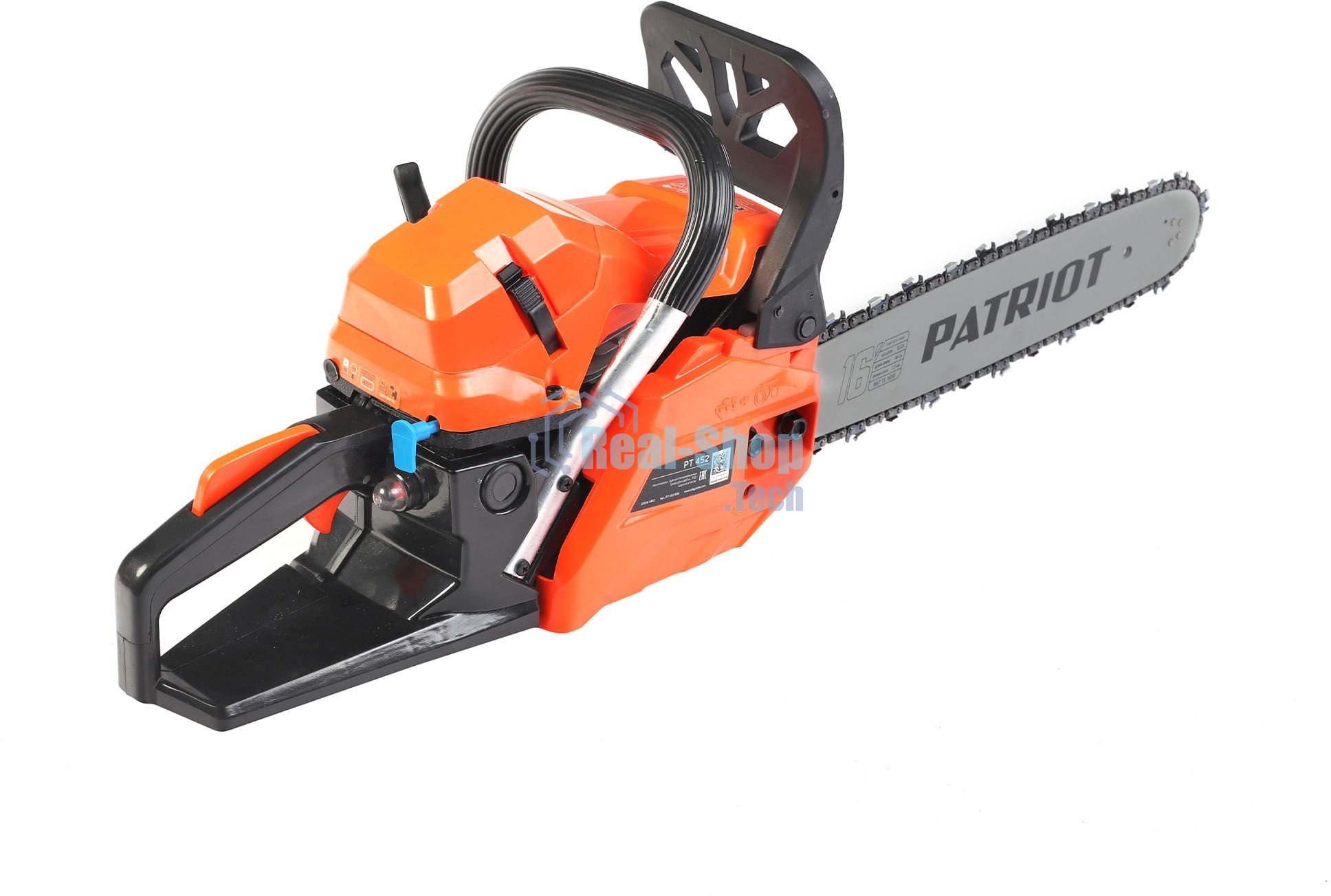 Пила цепная бензиновая Patriot PT 452, 3,4л.с., шина 16