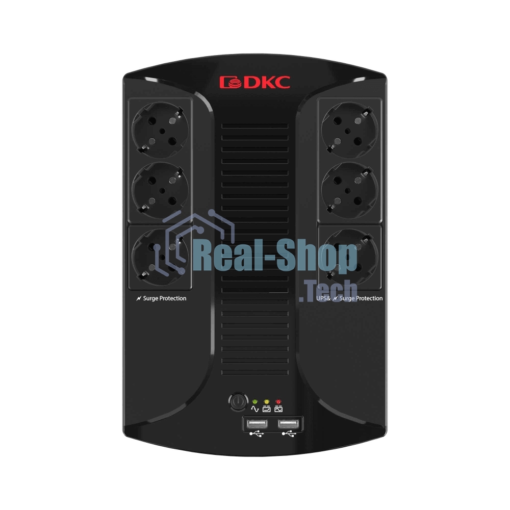 Источник бесперебойного питания DKC INFOPDU600 / 600 ВА / 360 Вт / 6 x CEE 7 (евророзетка)