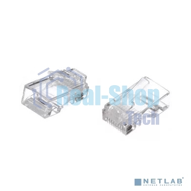 Коннекторы RJ-45 (8P8C) для UTP кабеля 6кат. (упаковка 100 шт.)