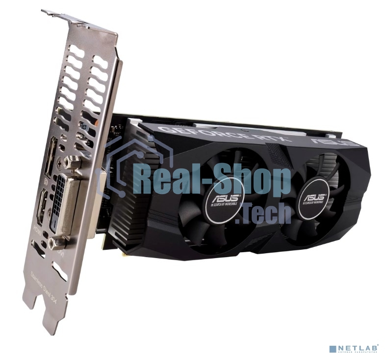 Видеокарта ASUS RTX 3050 6Gb RTX 3050-O6G-LP-BRK PCIE16 RTX 3050,DVI,HDMI,DP,6G,D6