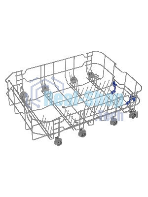 Посудомоечная машина Maunfeld MWF45220W, белый, 44.8 см, 10 компл., 49 дБ, класс A++