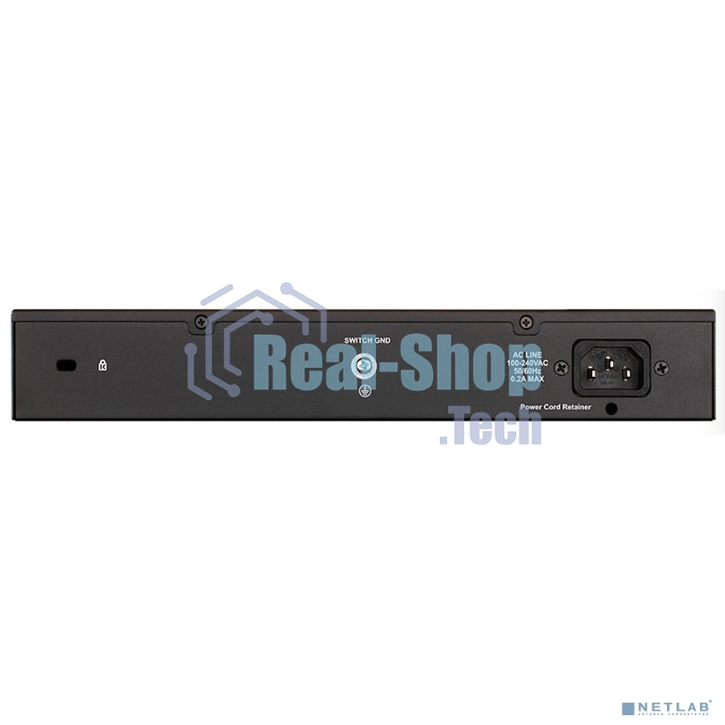 Коммутатор D-Link DGS-1016D/J1A, 16×1 Гбит/с, неуправляемый