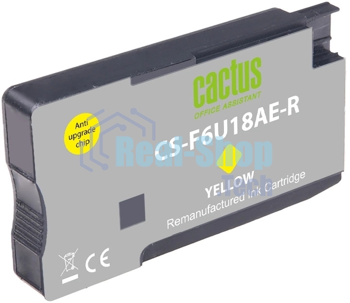 Картридж струйный Cactus CS-F6U18AE-R 953XL желтый (24мл) для HP OJ Pro 7740/8210/8218/8710/8715