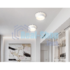 Светильник Ambrella light TN5212 WH белый GX53 D110*58