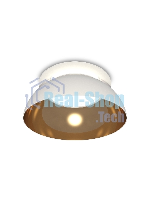 Комплект встраиваемого светильника Ambrella light XC8050101 SWH/PYG/CL белый песок/золото желтое полированное/прозрачный GX53 (C8050, N8144)