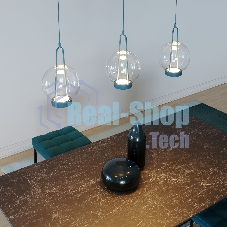 50267/1 LED/ подвесной светильник/ синий