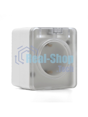 Розетка 1-м ОП AtlasDesign Profi54 16А IP54 250В с заземл. защ. шторки белый SchE ATN540145